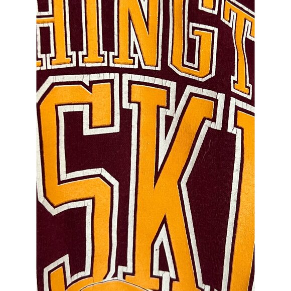 Vintage 90's Logo 7 Washington Redskins Single Stitch Made in USA T-shirt XL - Picture 5 of 13